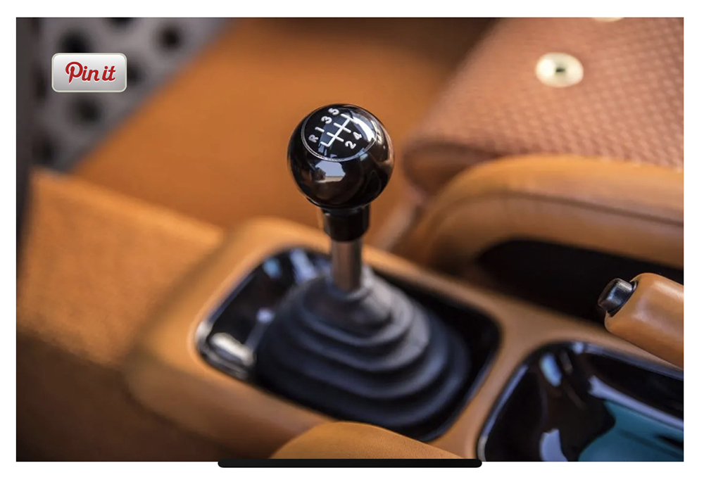 Singer Porsche shifter