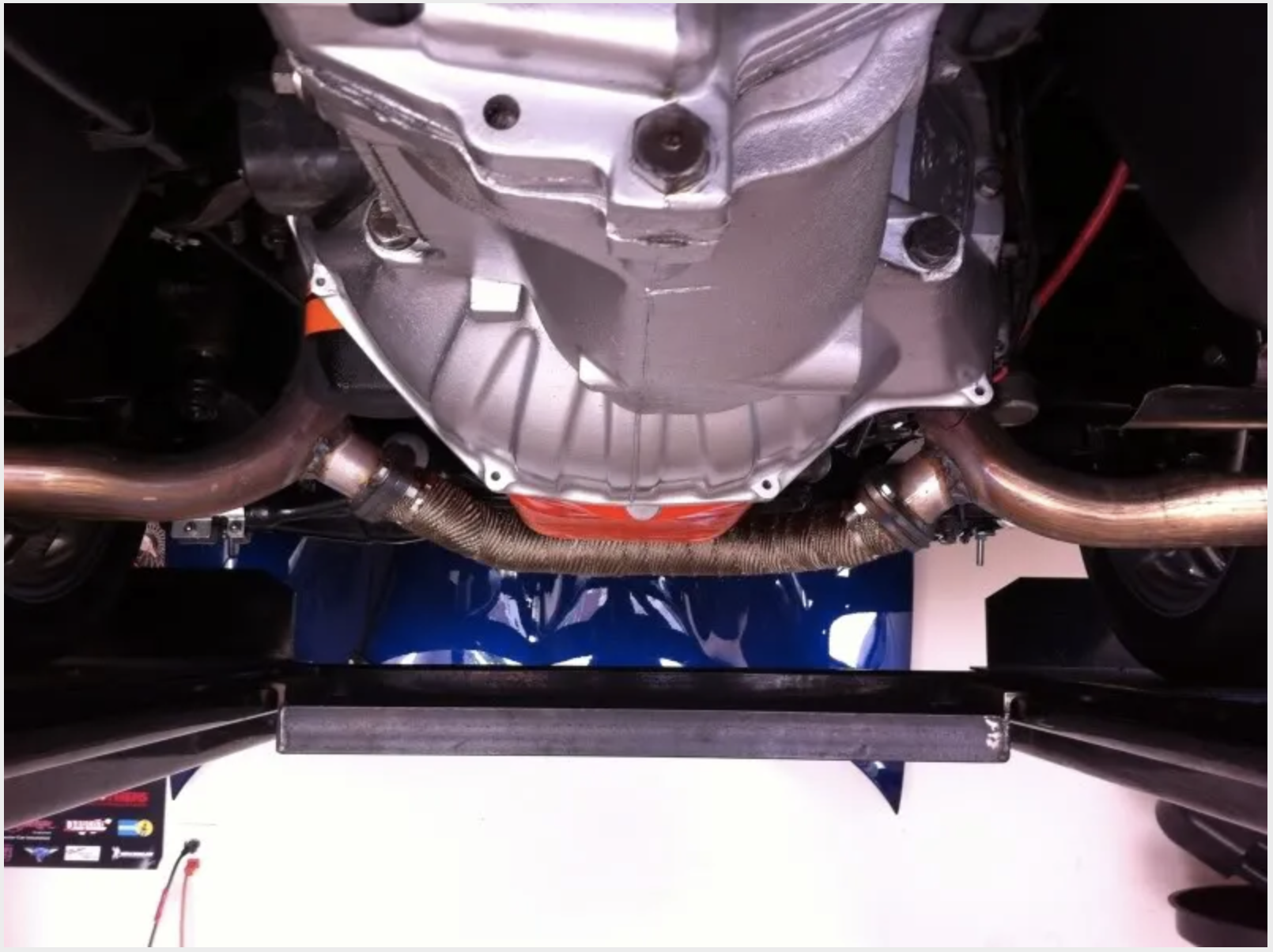 Corvette crossover exhaust