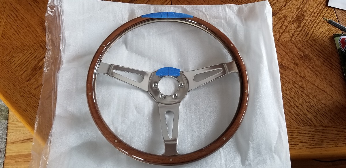 20210316 - I sure hate to drill into this wheel and wish I could've ordered it with no previous holes drilled, specifically for this mod.  
>>>>>Dave Smith, this might be an option to have a few laying around with no holes in them for those who want to do the mod?<<<<<