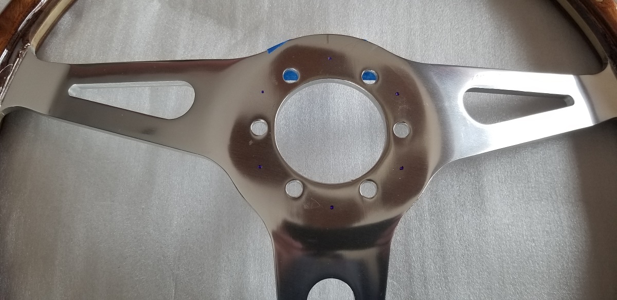 20210316 - I think I'm finally pleased with where I have it and made my drill hole indicator markings.