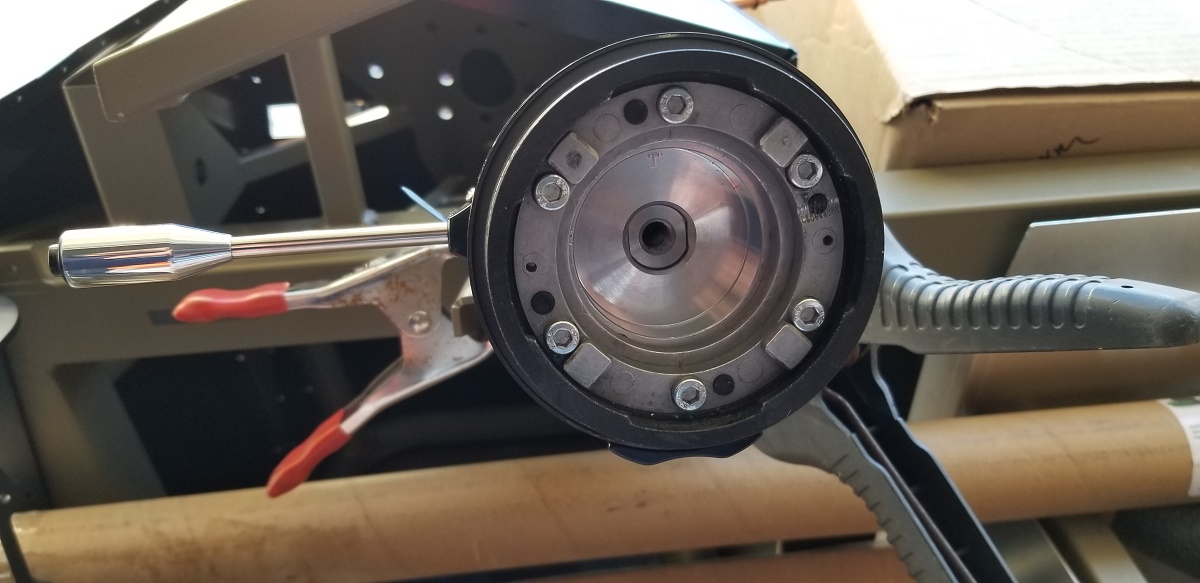 20210408 - Beginning to tighten down these hex bolts.  I'll add blue thread locker when I to final assembly.
*TIP: Do not over tighten them. They need ti have a little play or the unit will not attach & detach so easily*