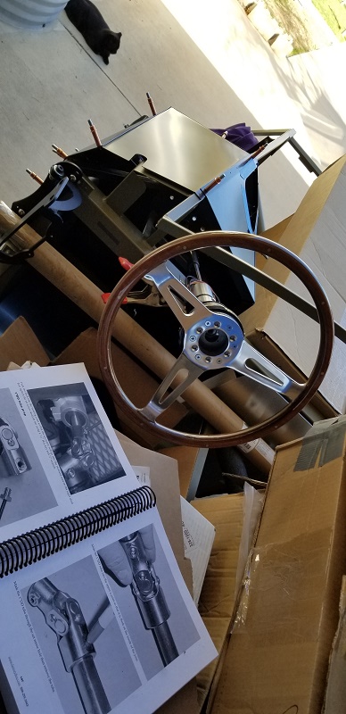 20210408 - Reading up and studying the steering shaft installation process.