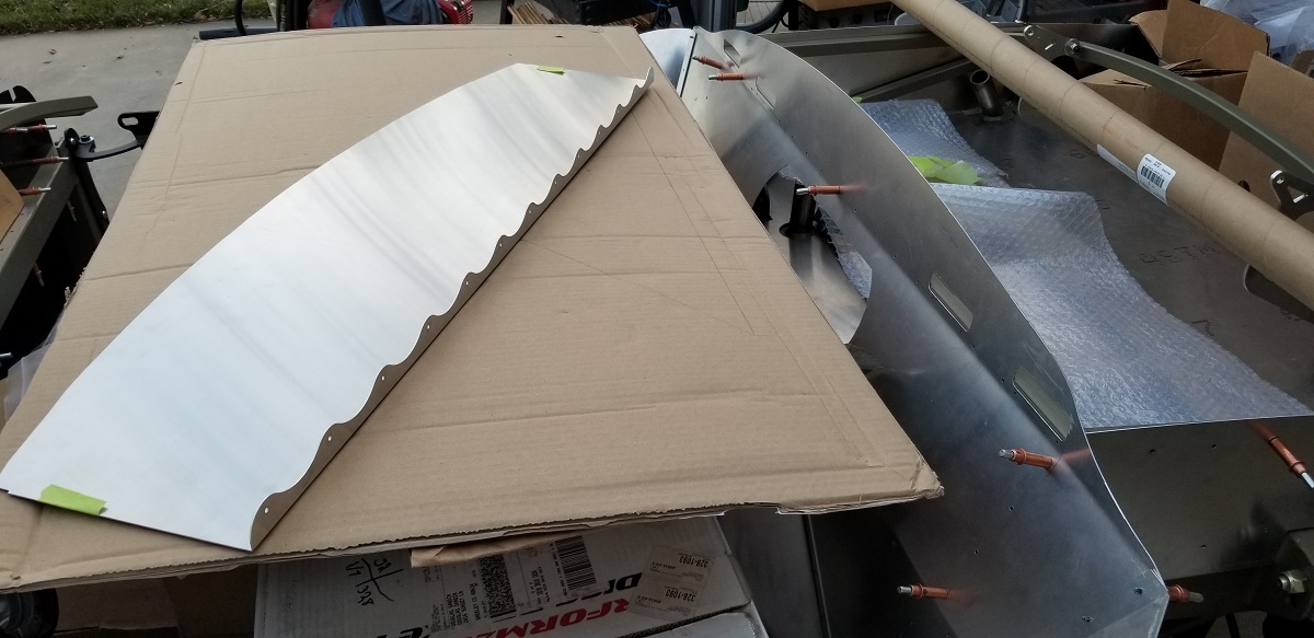 20211128 - I put this on the top of the cockpit storage - Hah!  Anyway, I'll get to cutting them out before Dec 1st.