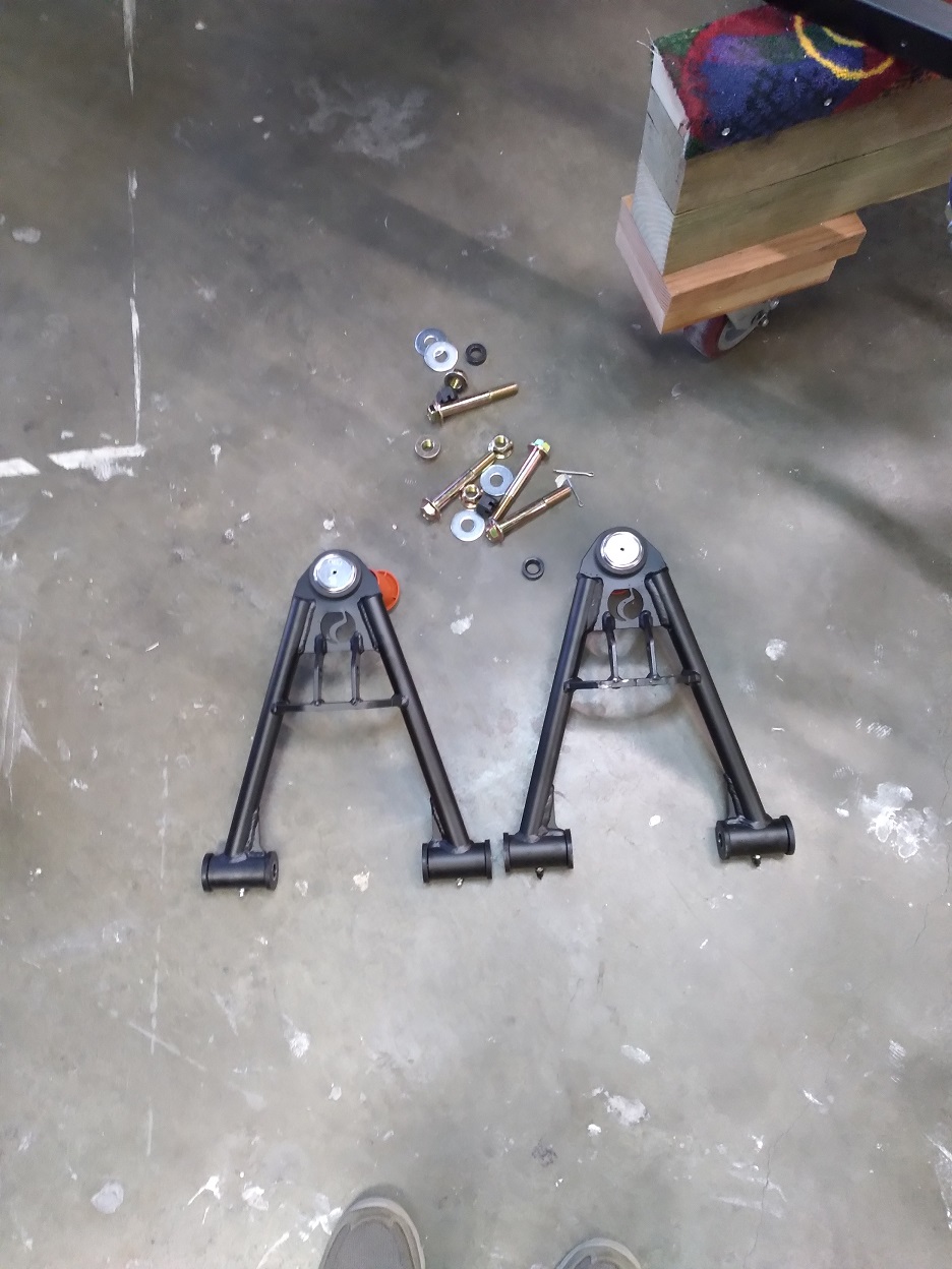 front lowerer control arms