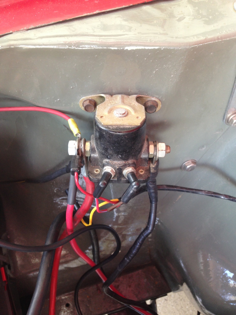 Solenoid. Problem with wiring...