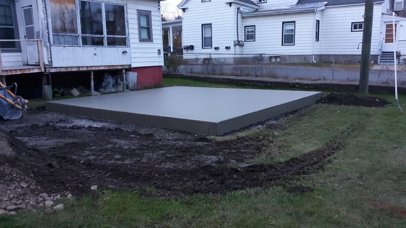 Slab complete Nov 9