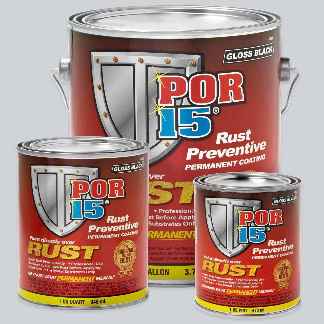 POR15 Rust Preventive Base Coat gal Part #45201 Gray
$203.99
POR15.com