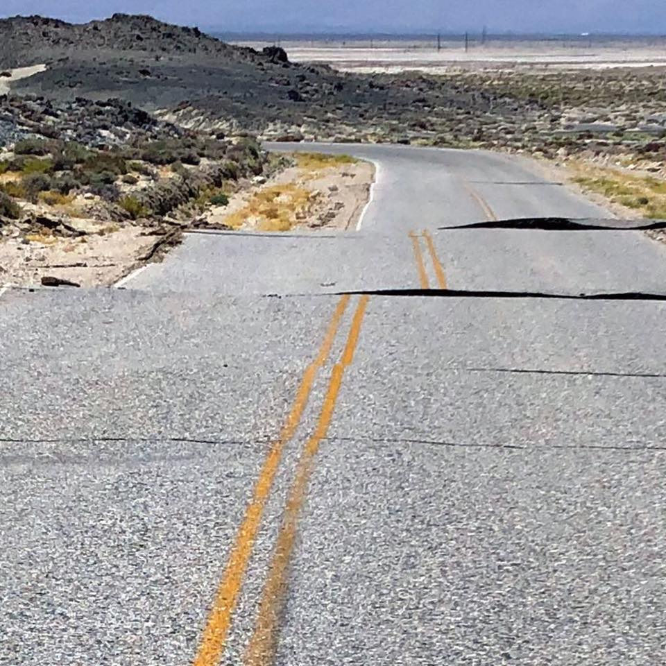 The road runneth...