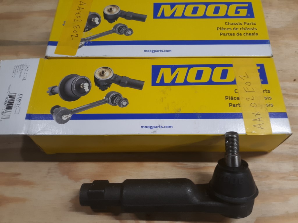 Moog Tie Rod Ends
Part # ES2150RL
$79.16 / pair