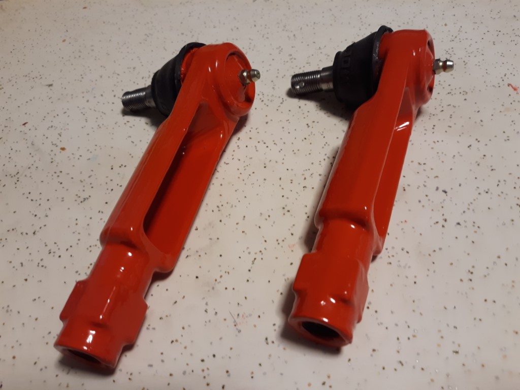 step 4 POR14 Red Top Coat second coat
