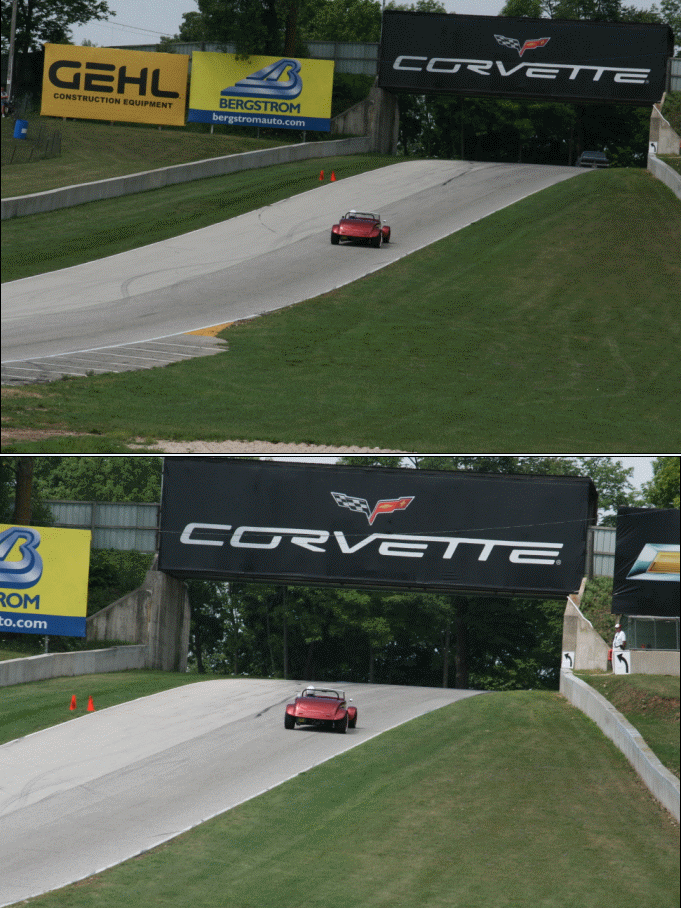 Turn 5 uphill to 6, Road America, August, 2012, Northwoods Shelby Club