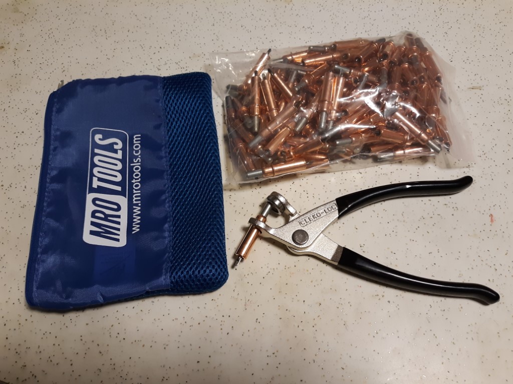 1/8 Clecos 100pk with pliers and bag
Part #KIS100-1/8
$95.23
MRO-Tools/Amazon