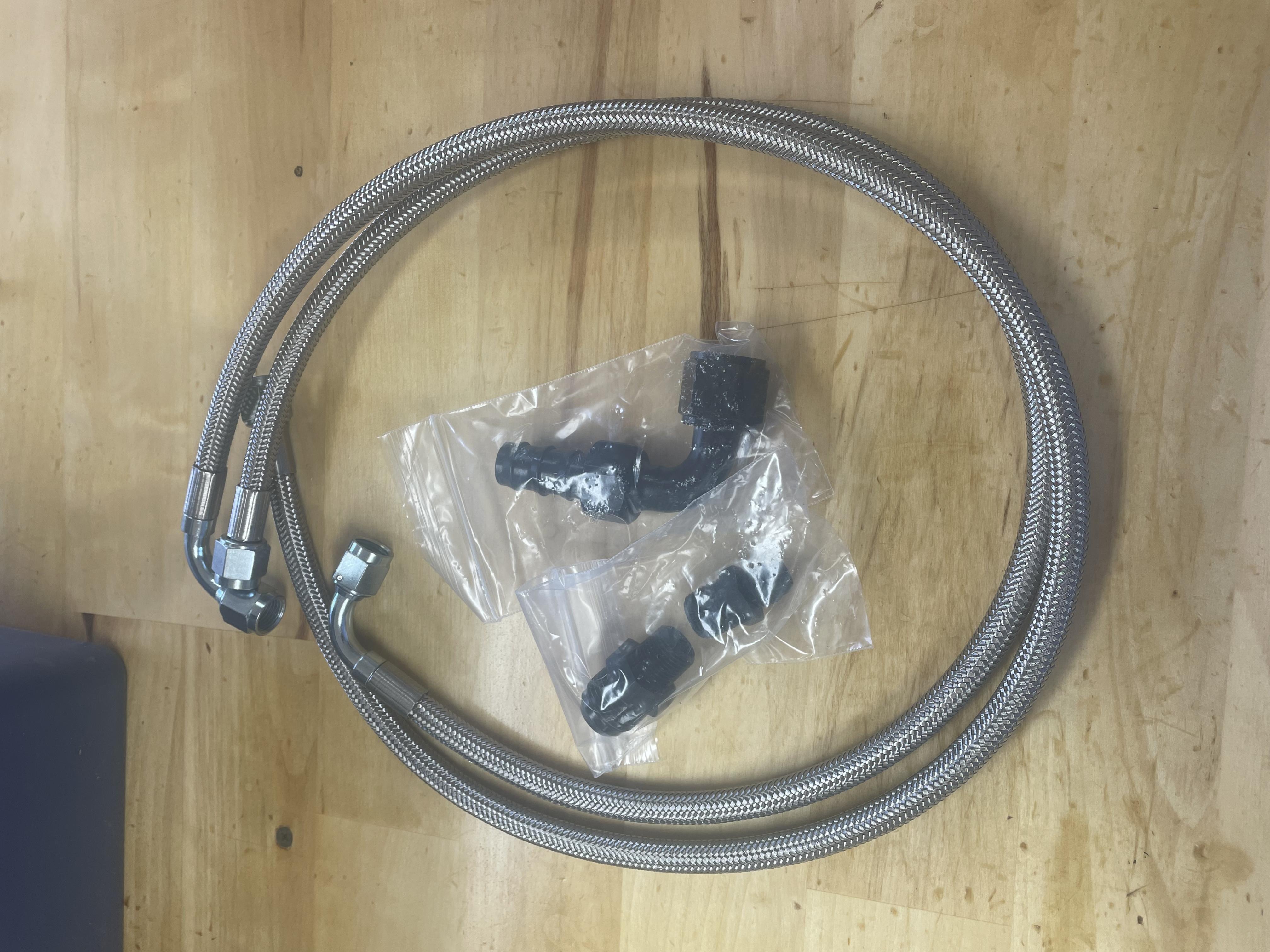 Power steering hoses