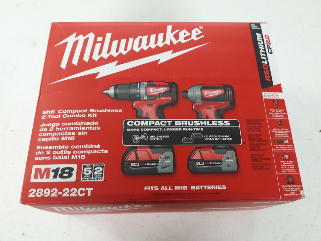 Milwaukee Drill and Impact Driver
Part #2892-22CT
$212.93
Home Depot