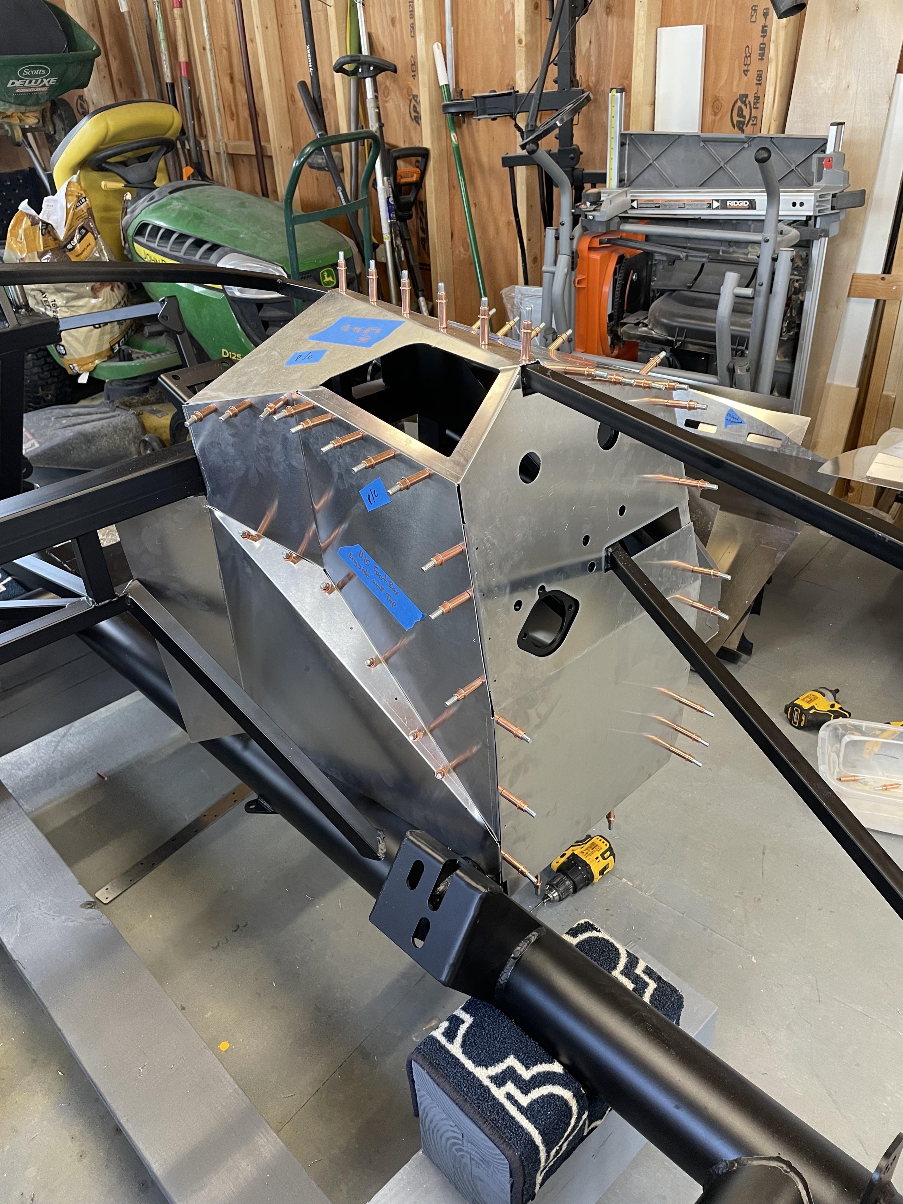 Drivers foot Box - Mock Up