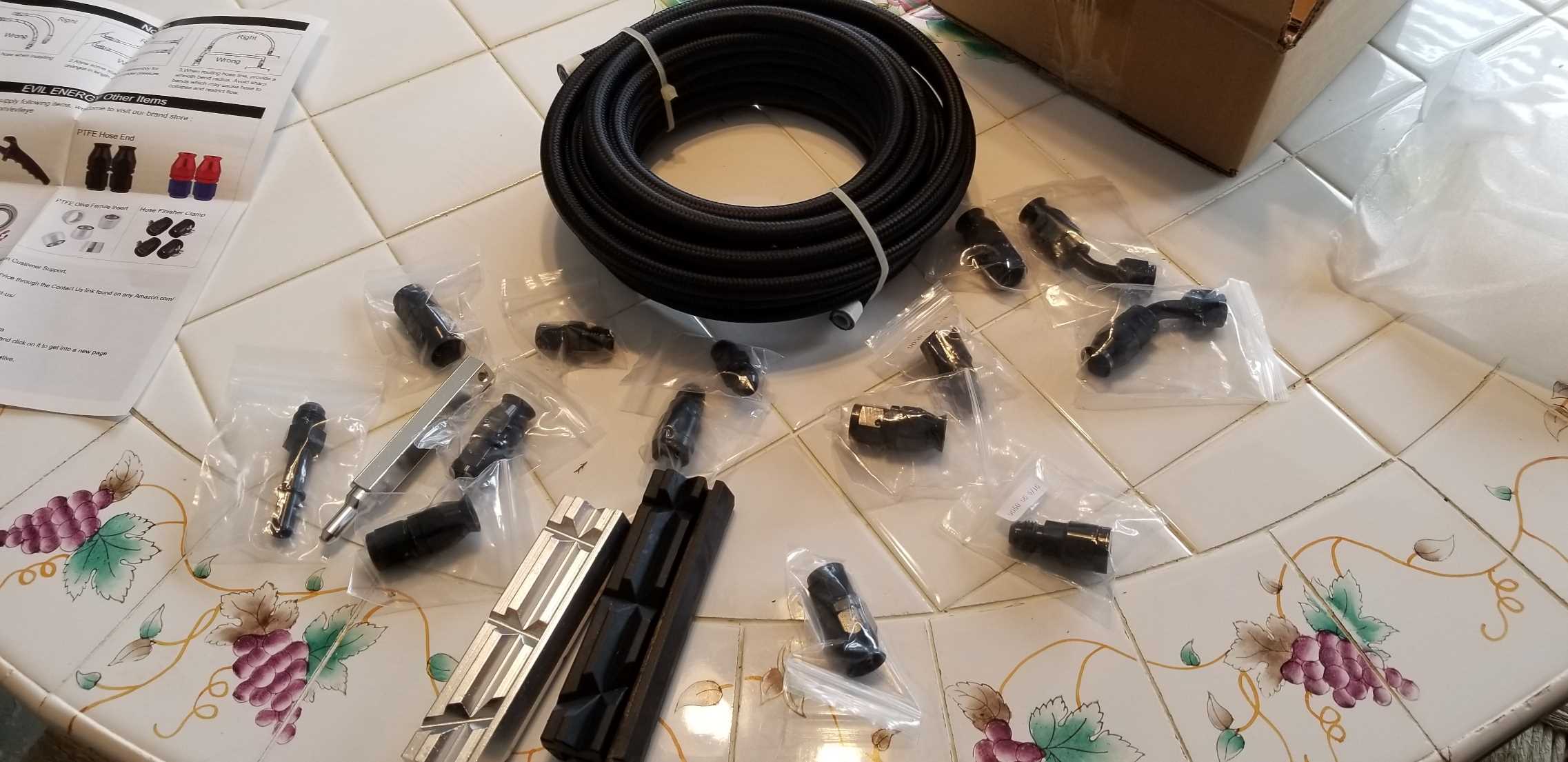 fuel hose and fittings M