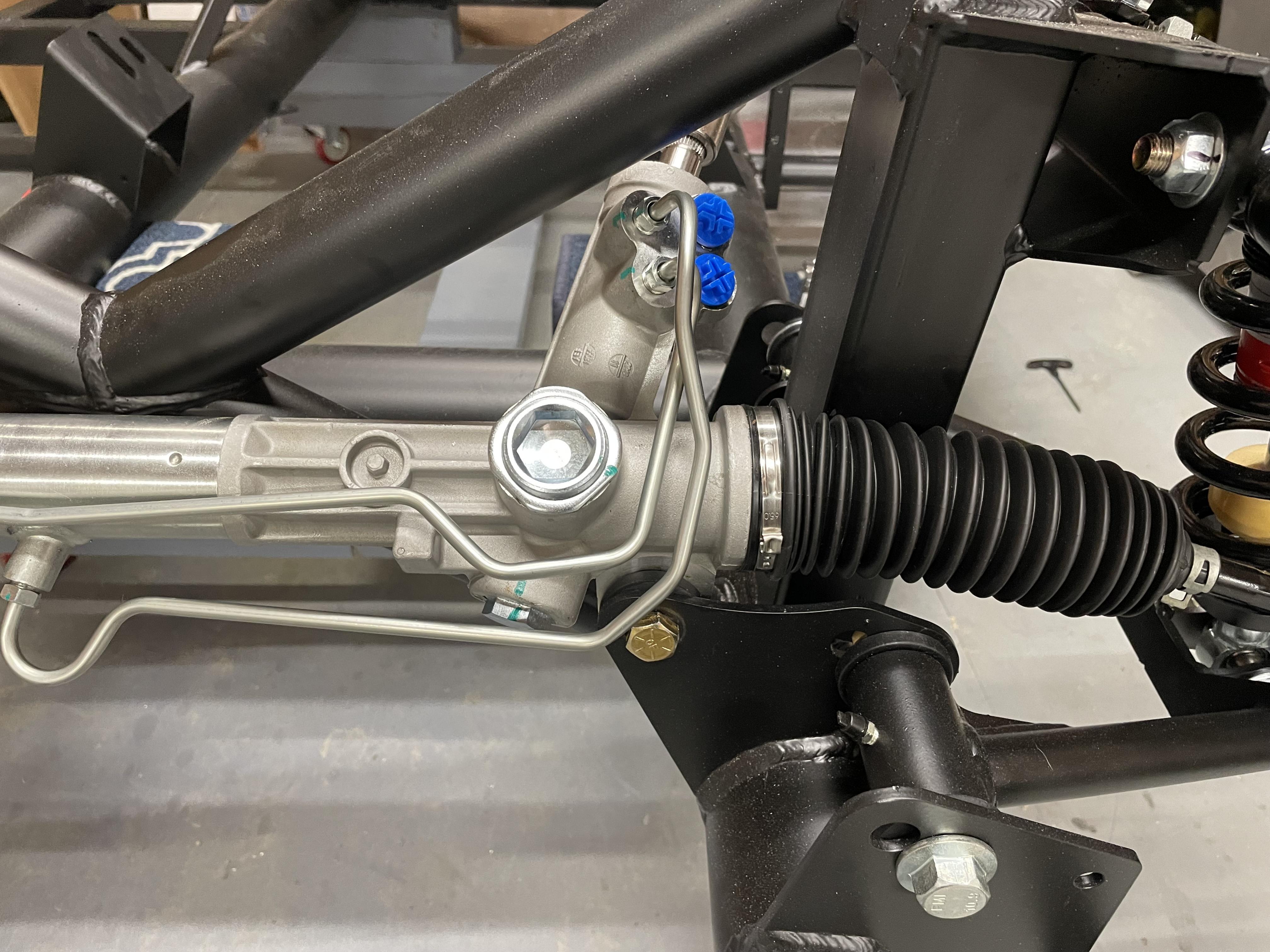 Steering Rack installed