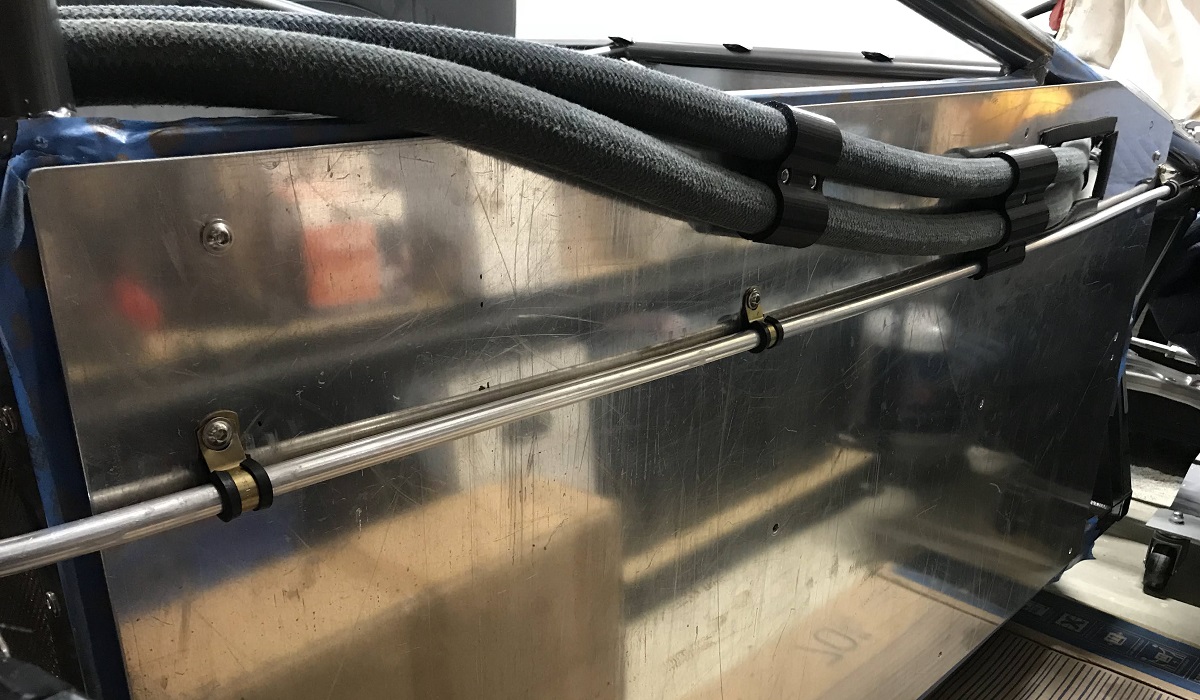 Scavange Vent Lines Mounted  1a