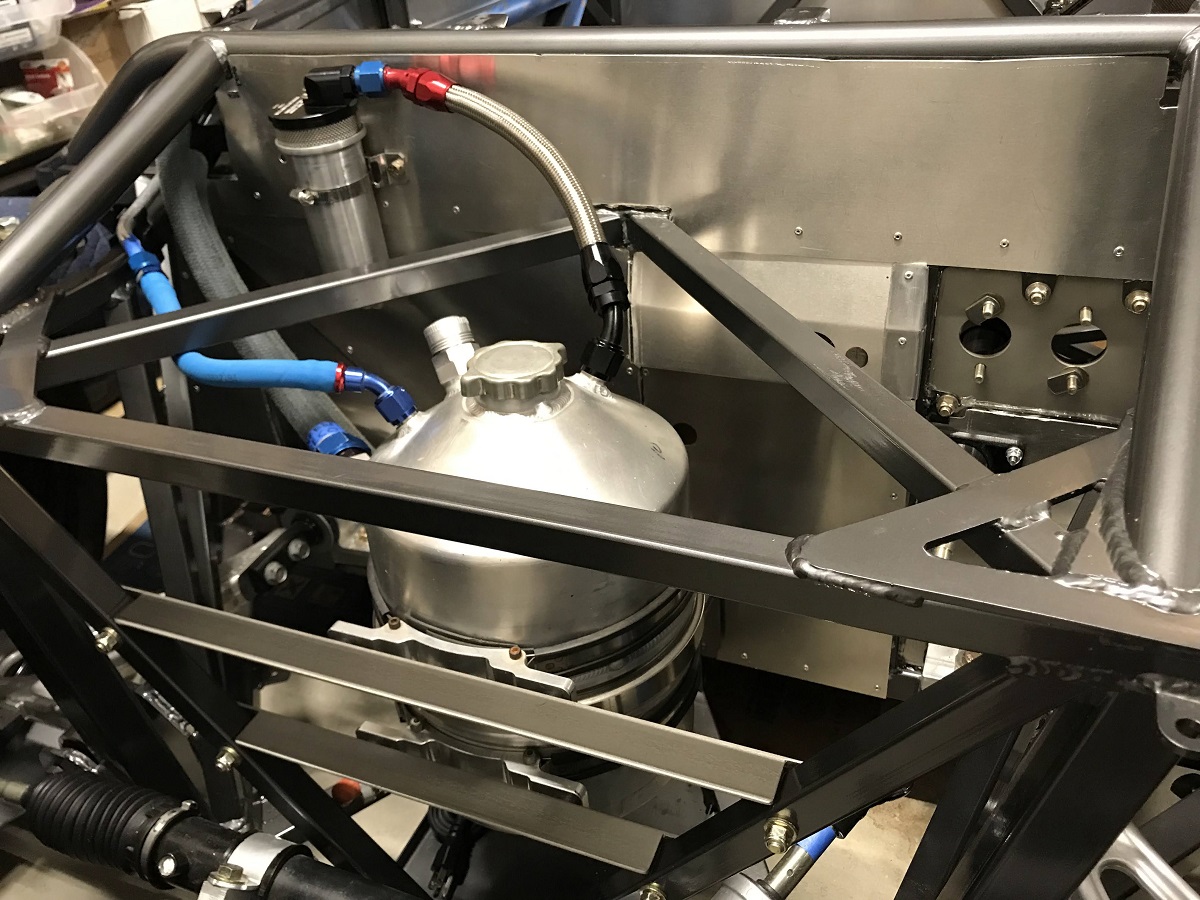 818JSR Dry Sump Tank Installed  1a