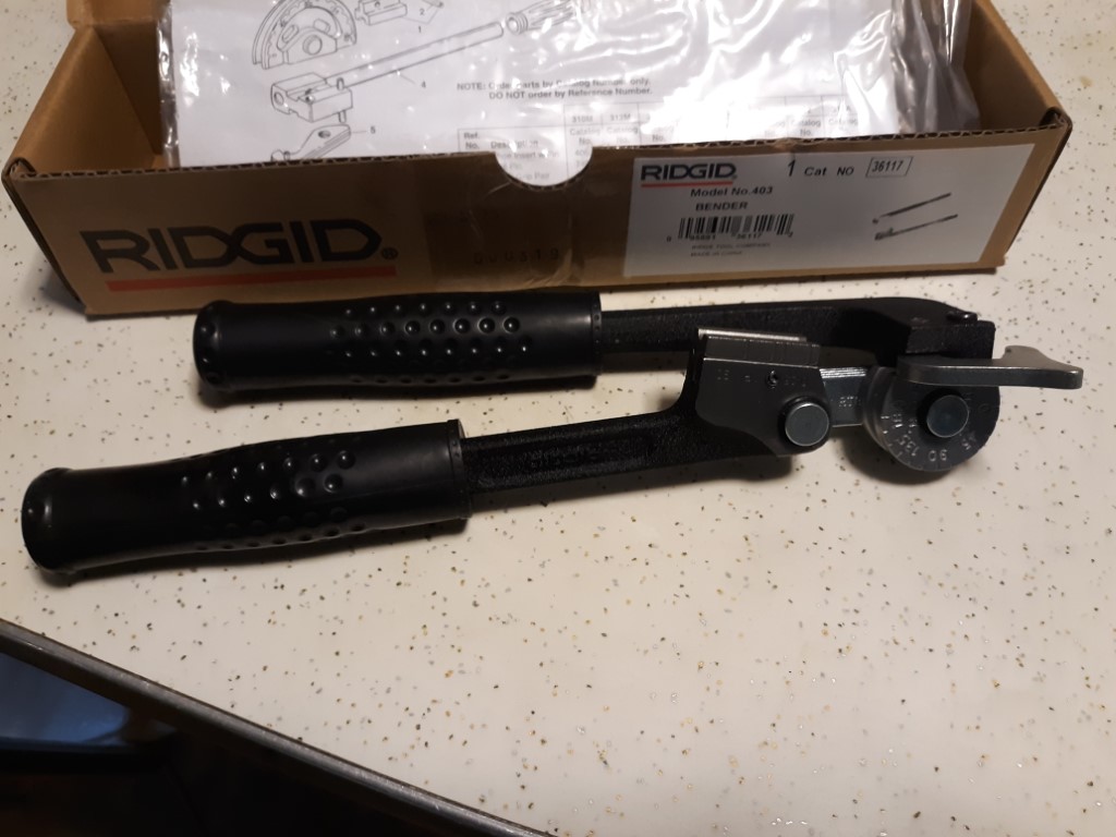 Ridgid Model 403 3/16" Tubing Bender
Part #36117
$86.17
PlumbersStock.com