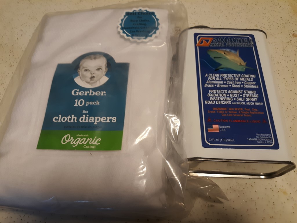 Sharkhide 1 qt w/cloth diapers
No part numbers
Sharkhide - $75.99/qt
Cloth diapers - 15.99 per 10 count
Sharkhide Store