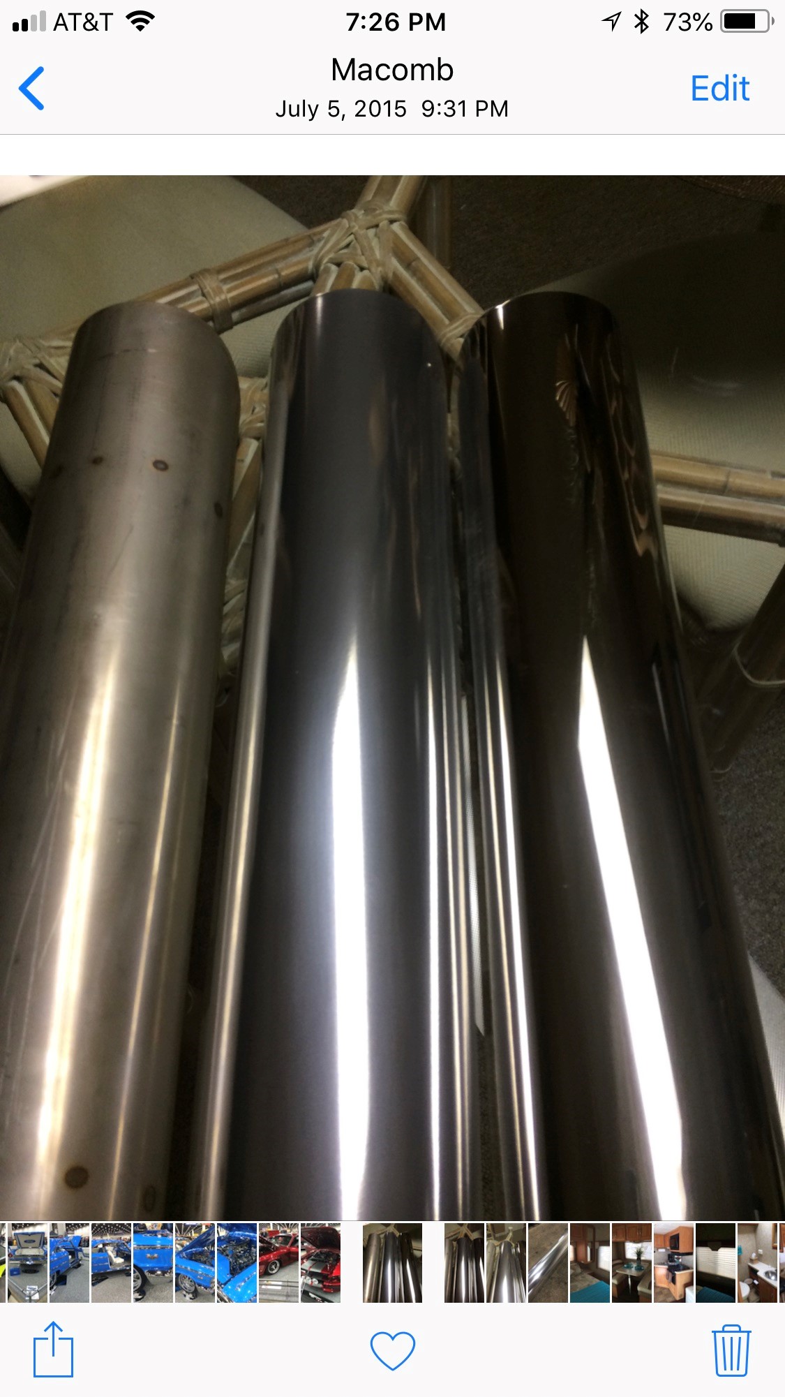 Pipe heat shield