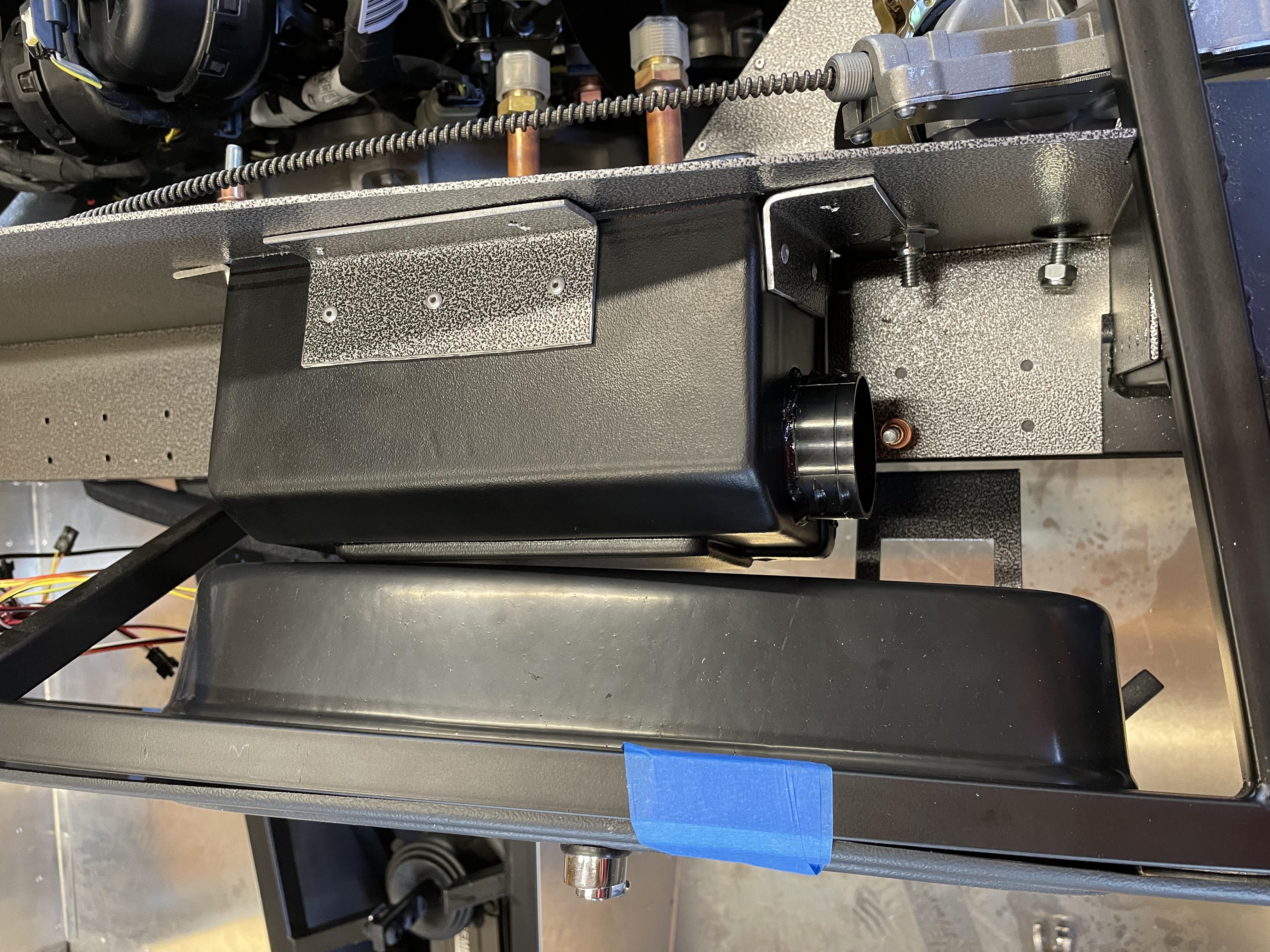 Heater install