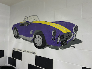 Painted on the wall in men's room at PPIR