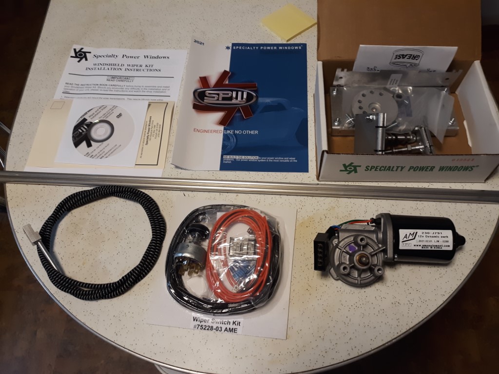Specialty Power Windows WWK-2 Standard Universal Wiper Drive Kit
Part #91123302
$310.29
Speedway Motors