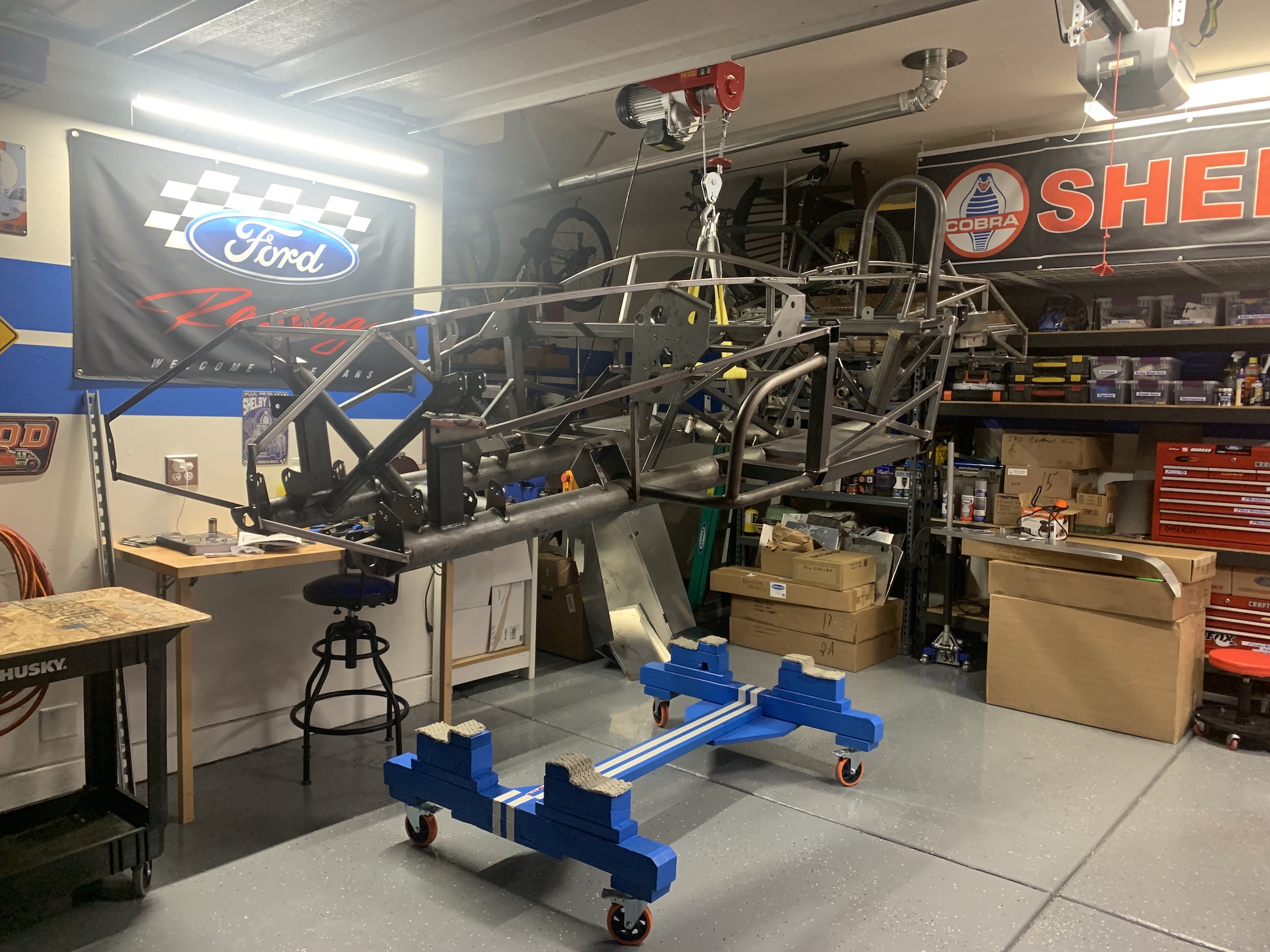 Chassis in the air