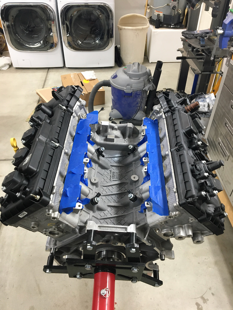 Heads installed 2