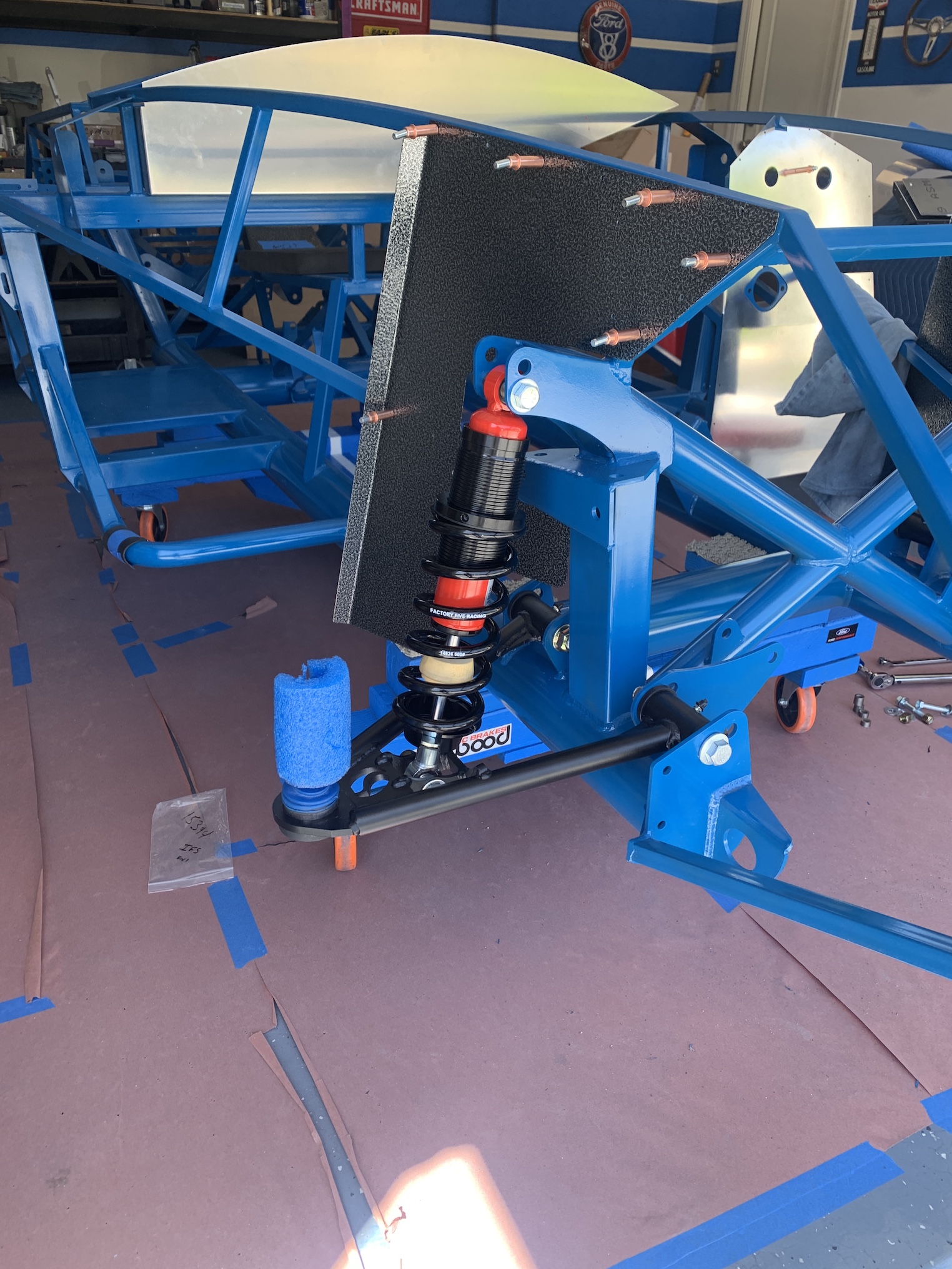 Front Suspension started