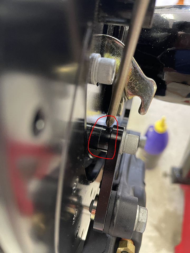 Caliper bracket spacer 1