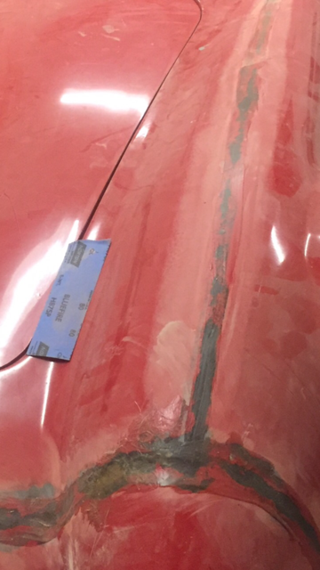 Epoxy Filled Seams