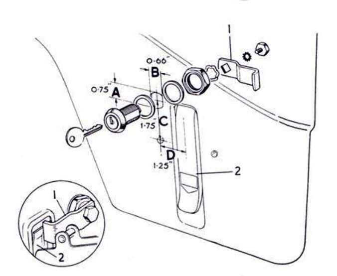 Nose Latch Lock Fitting Instructions