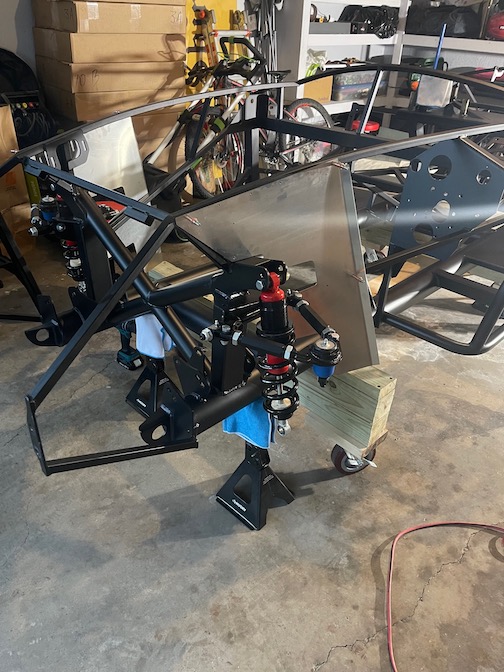 F panels and upper control arms