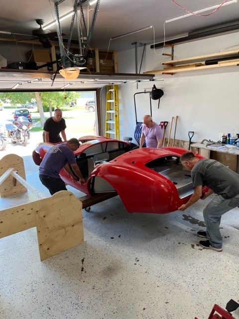 Ok Restart - Pickets gone - body removal from chassis -  possible by two definitely better with 4..!!
