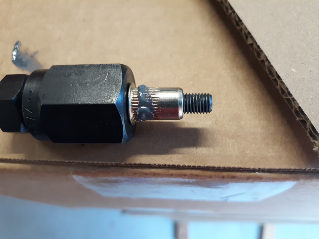 Rivnut with JB weld