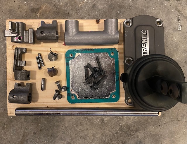 Removed Shifter Parts