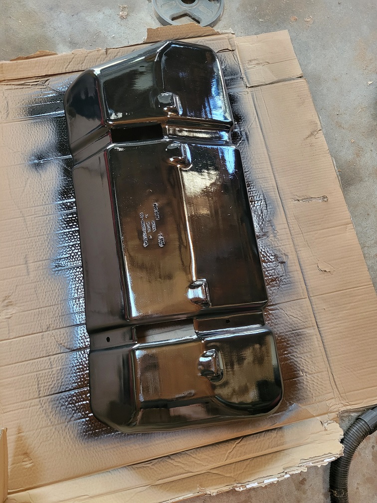 Gas tank guard painted small