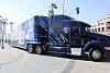 The Factory Five big rig leaving the beach. Dave Smith was even directing traffic.