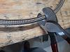 Hose cutter cutting