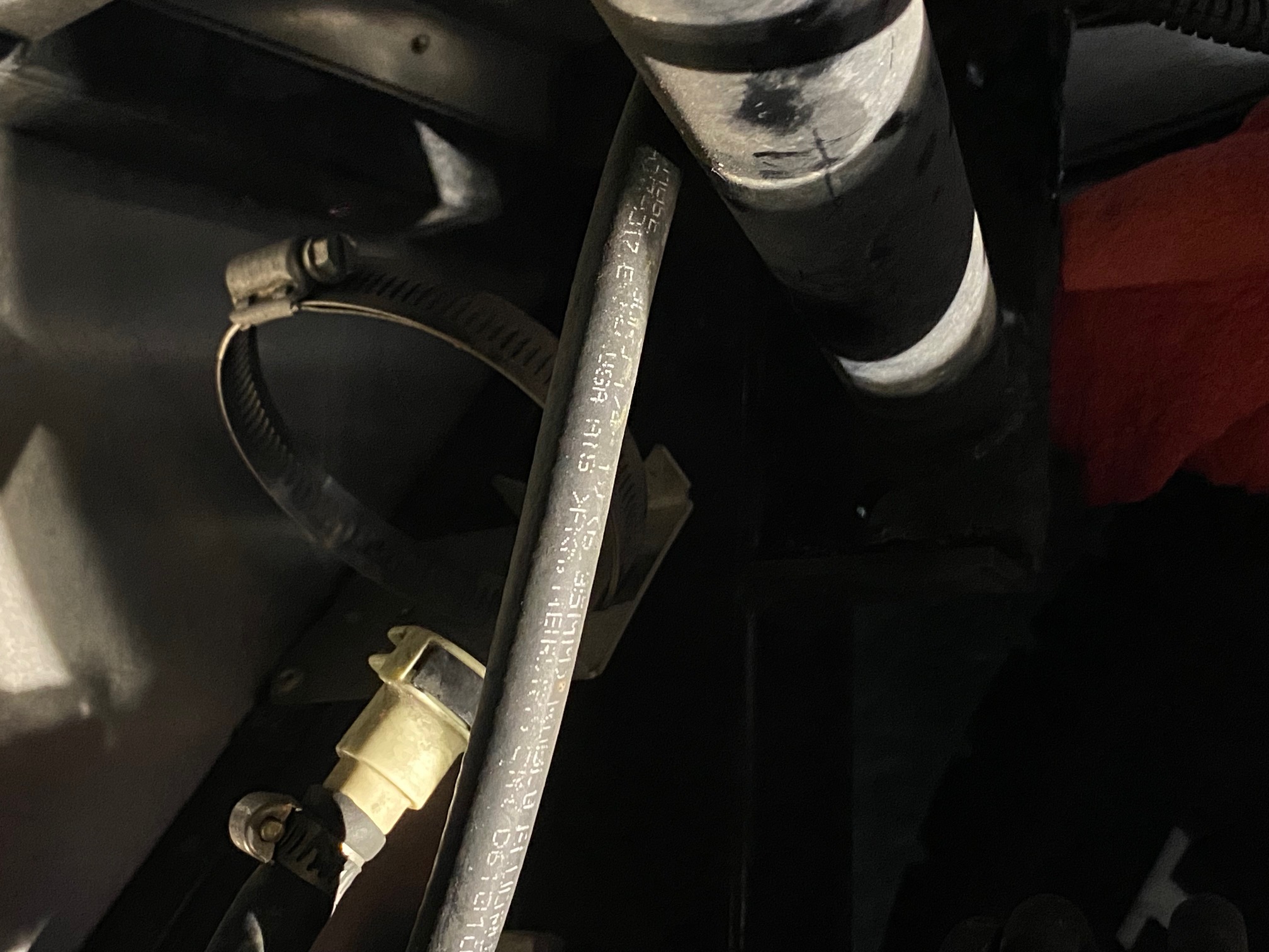 Fuel Filter Bracket and Fitting