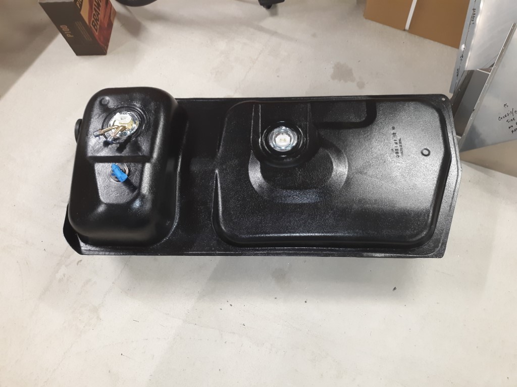 fuel tank coated
