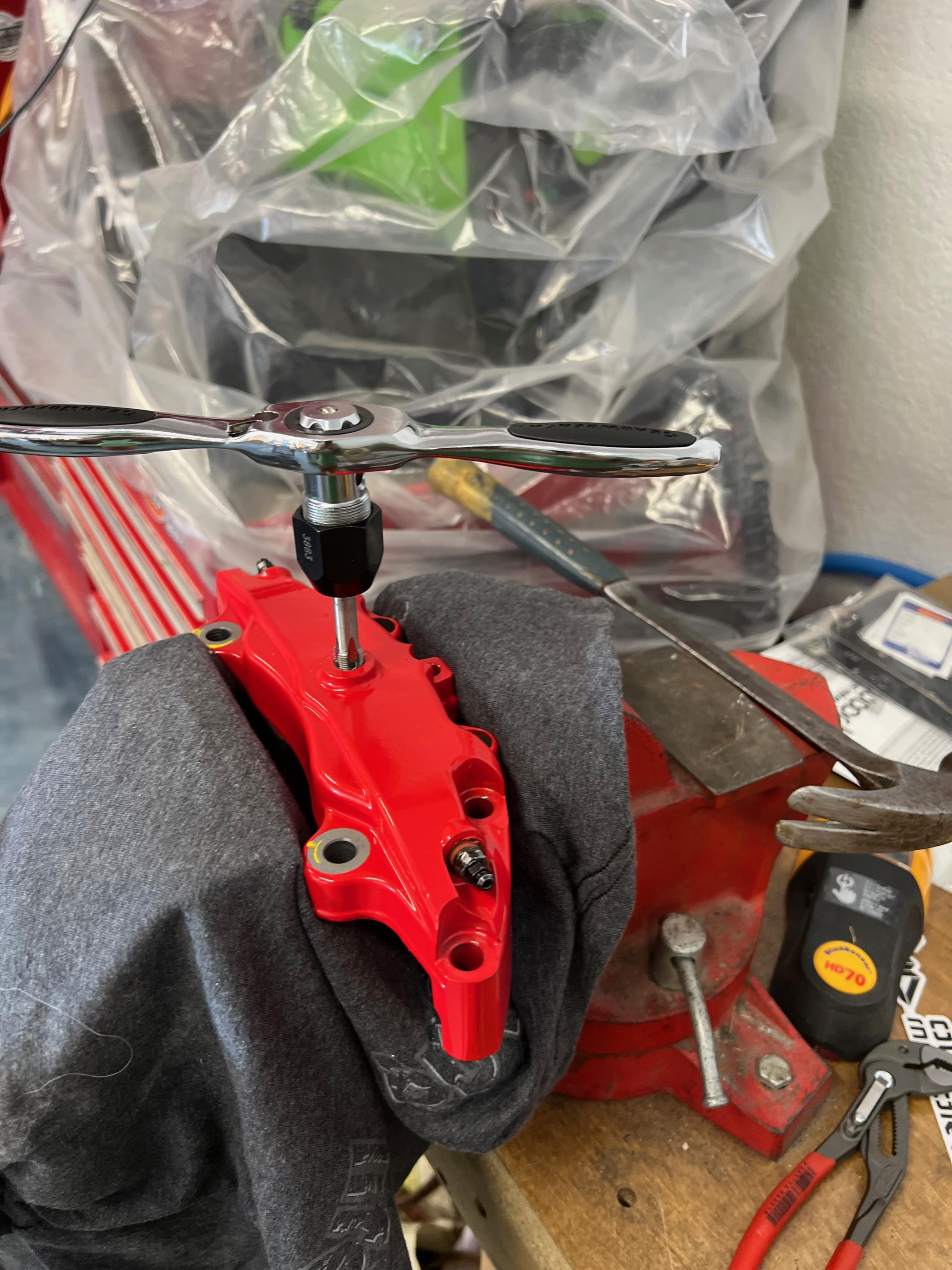Tapping caliper