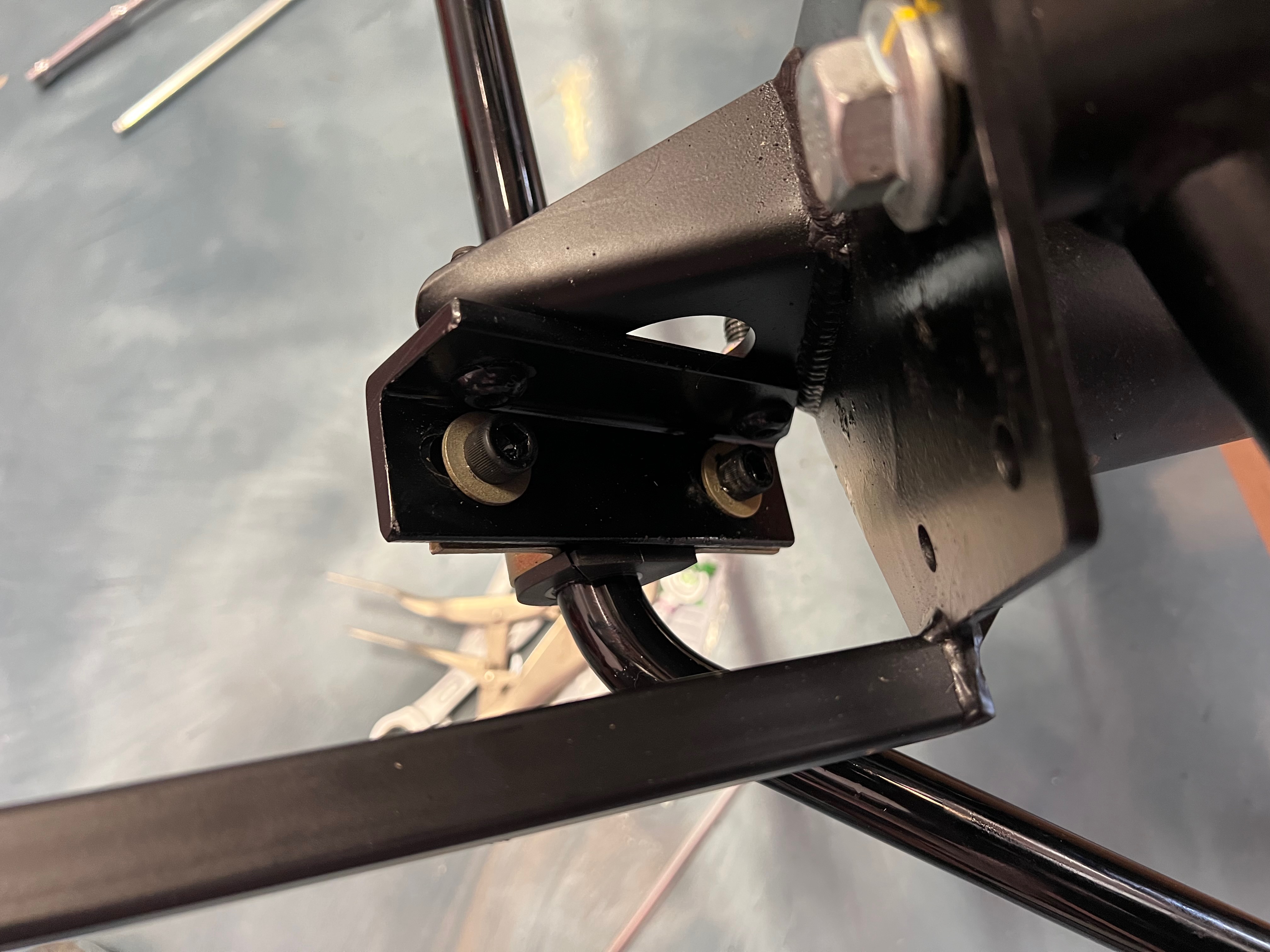 bracket installed