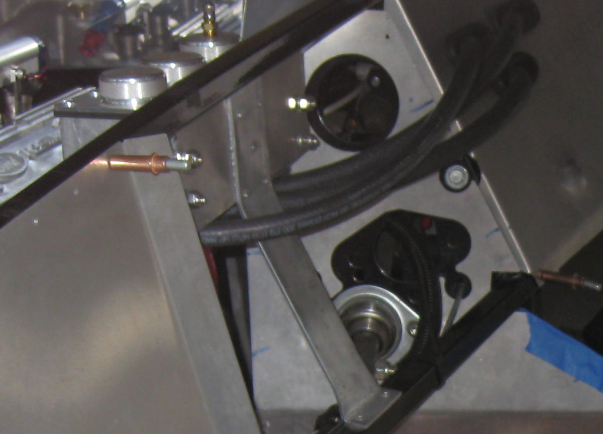 Resevior Bracket Closeup