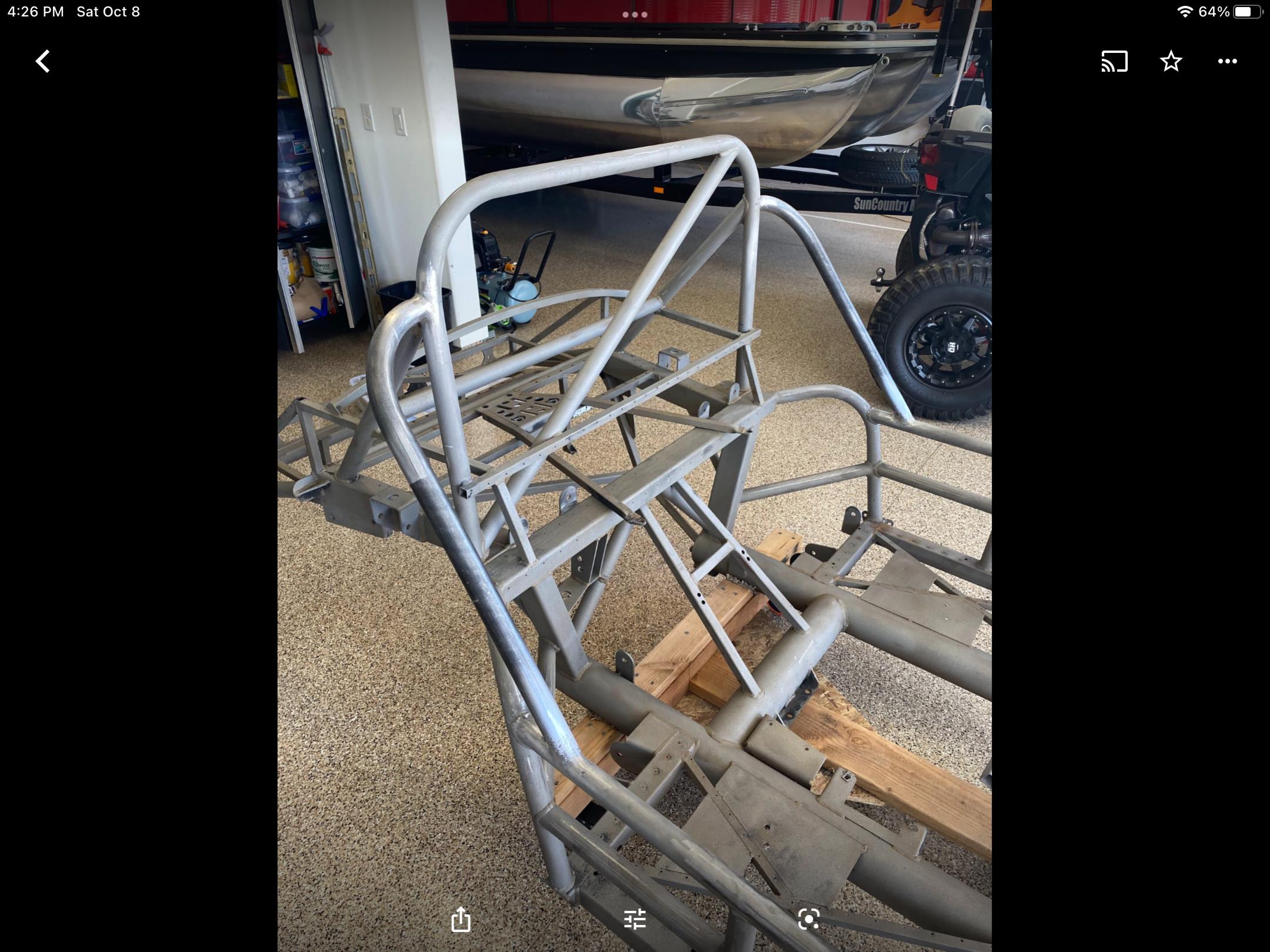 I decided to modify the cage since it is going to be a street car.