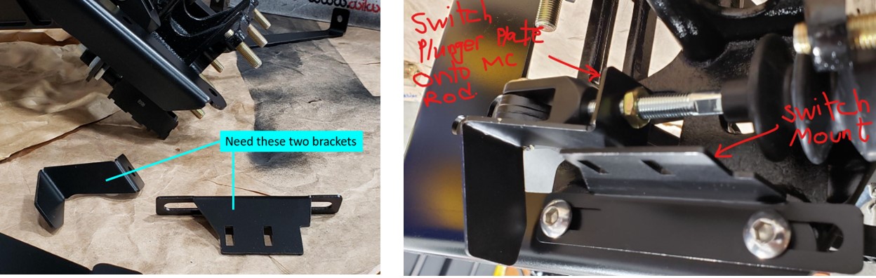 clutch safety switch mount