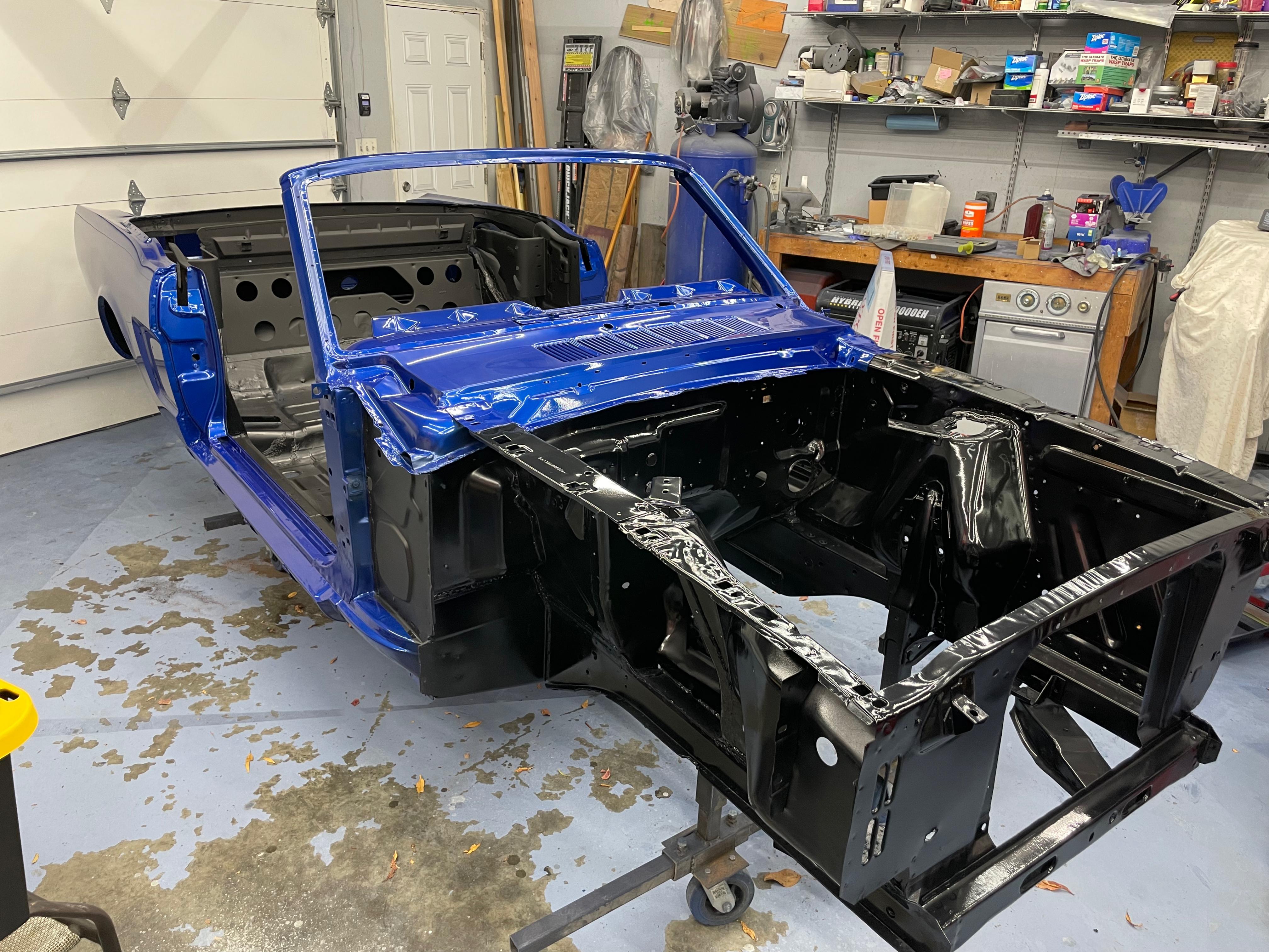 painted and cut
